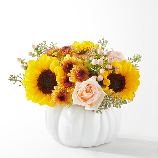 Pumpkin to Talk About Bouquet –  Dalias Flowers, Cornelius NC