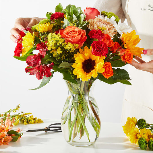 Fall Delight – A Florist Original –  Dalias Flowers, Cornelius NC