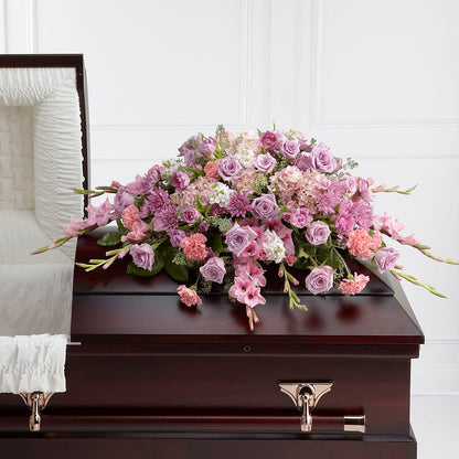 Immorata Casket Spray –  Dalias Flowers, Cornelius NC