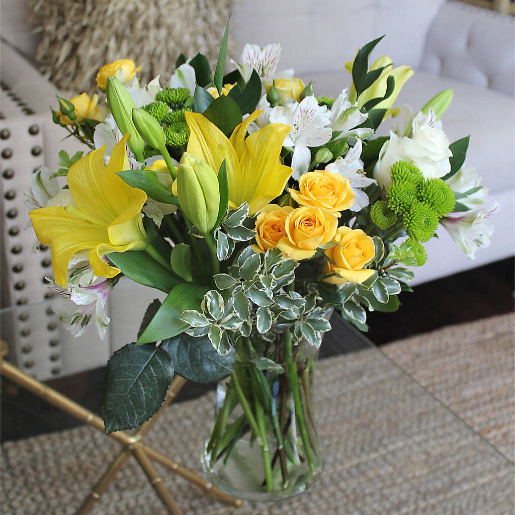 Hope & Serenity Bouquet –  Dalias Flowers, Cornelius NC