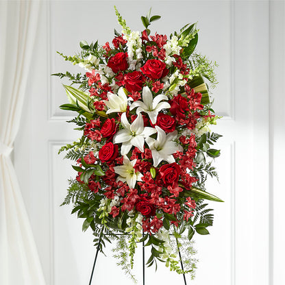 Everlasting Memory Standing Spray –  Dalias Flowers, Cornelius NC