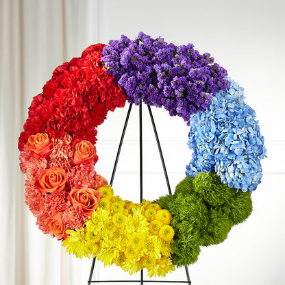 Circle of Love Wreath –  Dalias Flowers, Cornelius NC