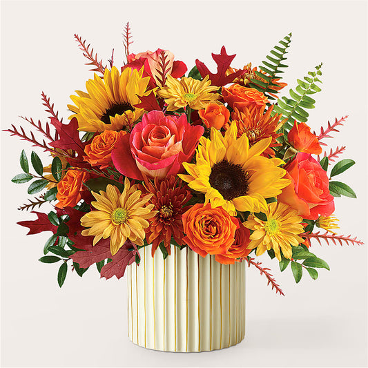 Fall Campfire Bouquet –  Dalias Flowers, Cornelius NC