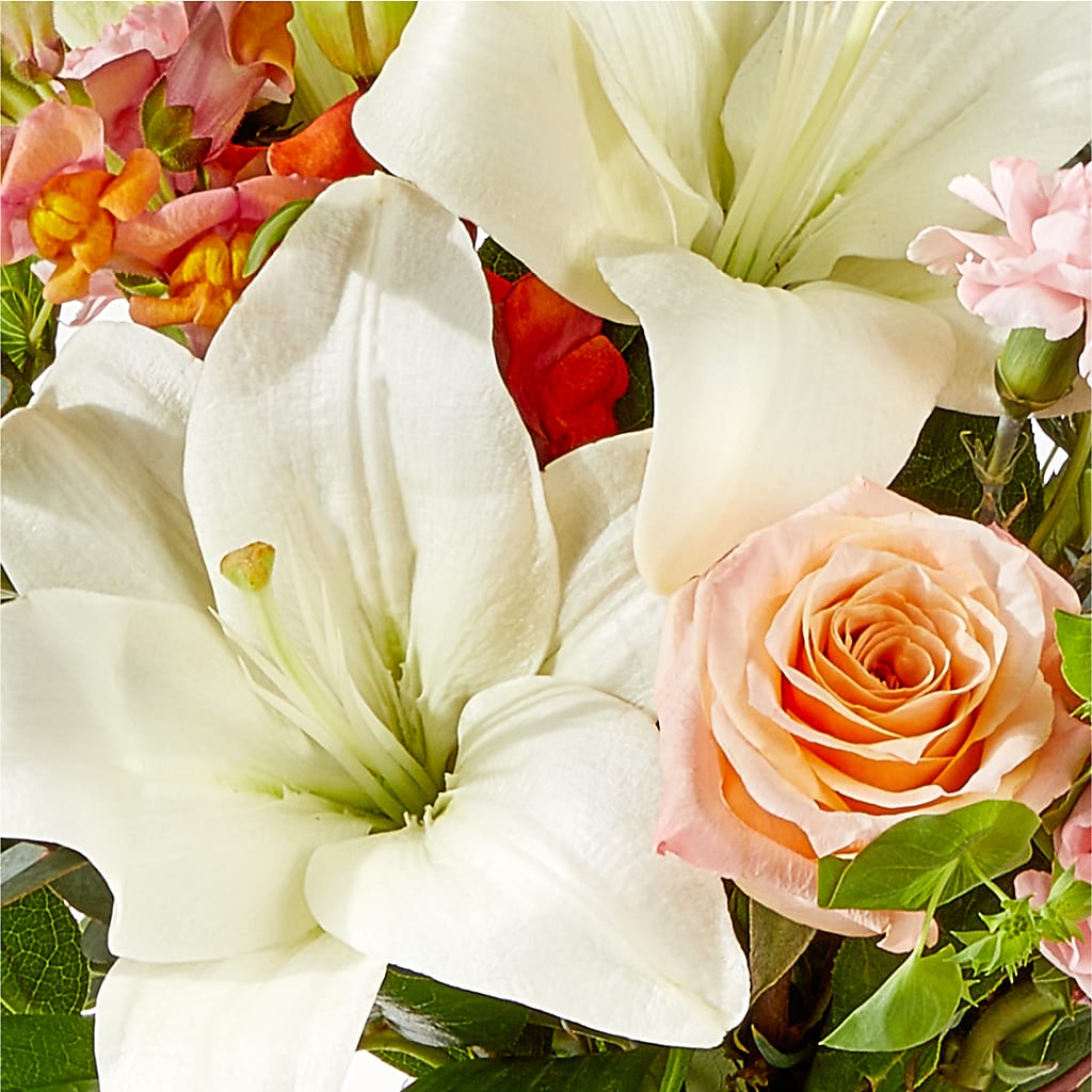 Grapefruit Splash Bouquet –  Dalias Flowers, Cornelius NC