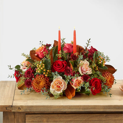 Gather Near Centerpiece –  Dalias Flowers, Cornelius NC