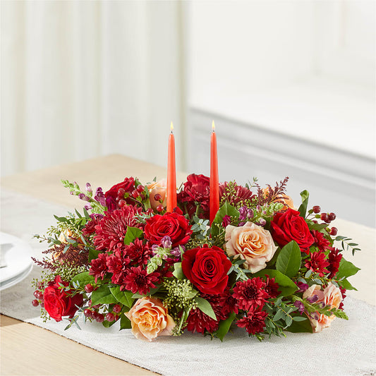 Most Thankful Centerpiece –  Dalias Flowers, Cornelius NC