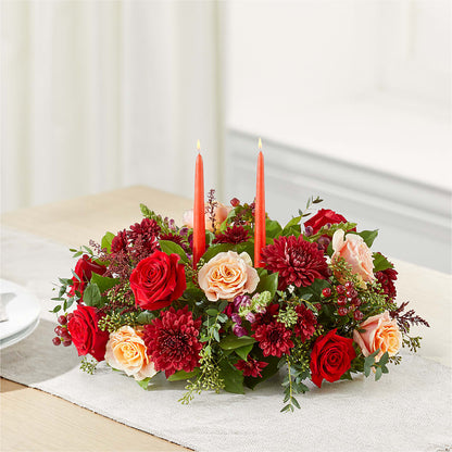 Most Thankful Centerpiece –  Dalias Flowers, Cornelius NC
