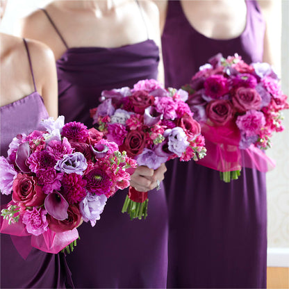 Bridesmaid's Garden Bouquet –  Dalias Flowers, Cornelius NC