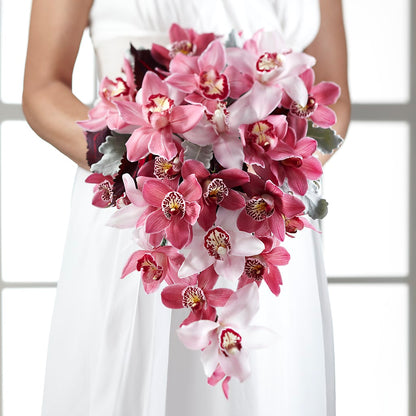 Pink Mink Bouquet –  Dalias Flowers, Cornelius NC