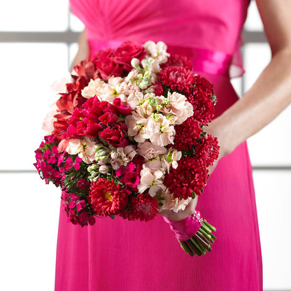 Pink Effervescence Bouquet –  Dalias Flowers, Cornelius NC