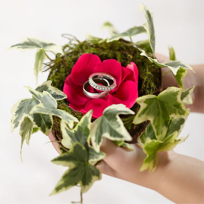 Lila Rose Ring Nest –  Dalias Flowers, Cornelius NC
