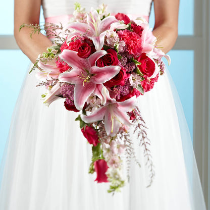 Lily & Rose Bouquet –  Dalias Flowers, Cornelius NC