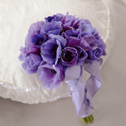 Purple Passion Bouquet –  Dalias Flowers, Cornelius NC