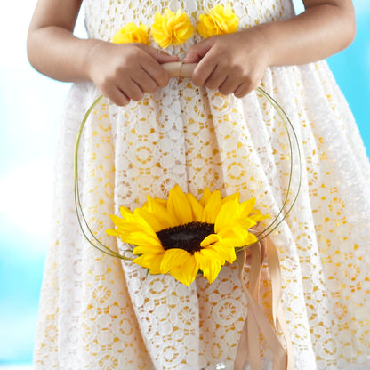 Sweet Sunshine Flower Girl Bouquet –  Dalias Flowers, Cornelius NC