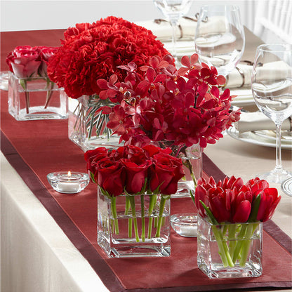 Modern Grace Centerpiece –  Dalias Flowers, Cornelius NC