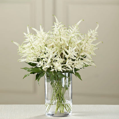 White Astilbe Bouquet –  Dalias Flowers, Cornelius NC