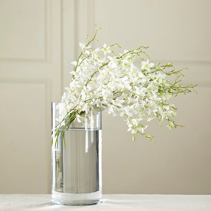 White Dendrobium Bouquet –  Dalias Flowers, Cornelius NC